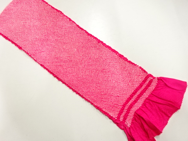 SILK Tie-dye obiage for furisode